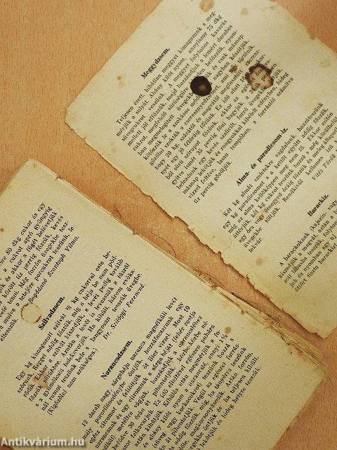 Az Uj Idők Receptkönyve (rossz állapotú)