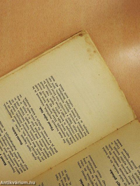 Az Uj Idők Receptkönyve (rossz állapotú)