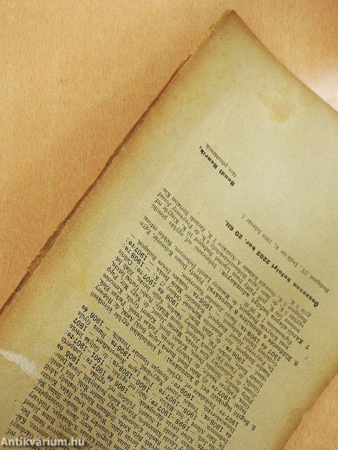 Protestáns Szemle 1908. január-december (rossz állapotú)