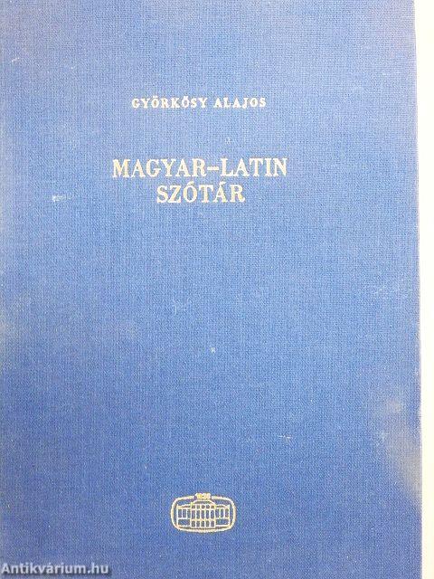 Magyar-latin szótár
