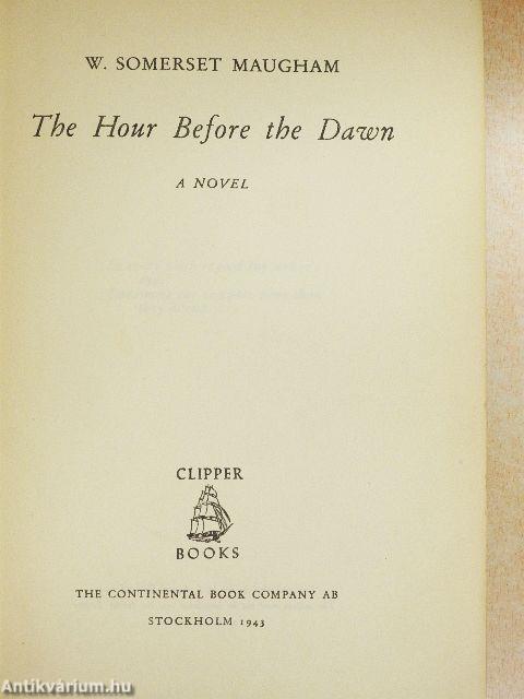 The Hour Before the Dawn