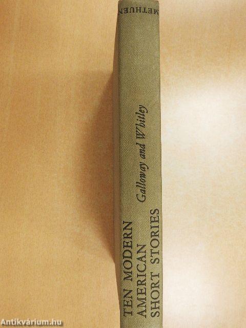 Ten Modern American Short Stories