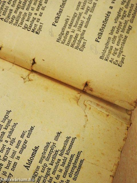 Magyar alföldi vőfénykönyv (rossz állapotú)