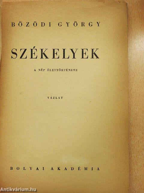 Székelyek (rossz állapotú)