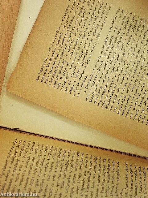 Székelyek (rossz állapotú)