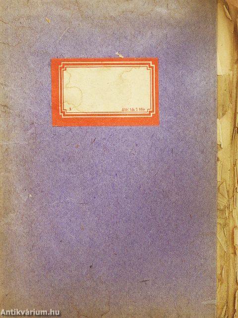 Tutankamen fáraó egyiptomi óriás álmoskönyve (rossz állapotú)