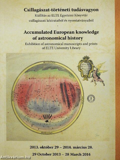 Csillagászat-történeti tudásvagyon