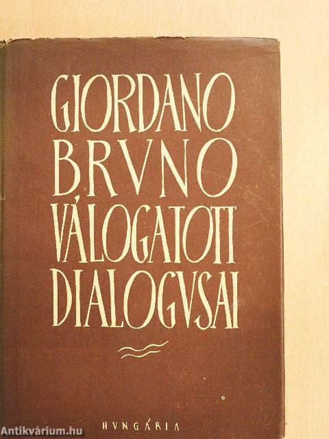 Giordano Bruno válogatott dialógusai