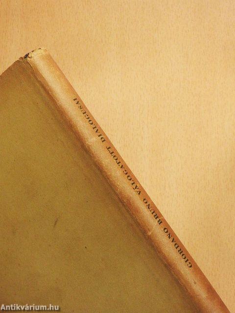 Giordano Bruno válogatott dialógusai