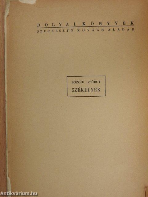 Székelyek (rossz állapotú)