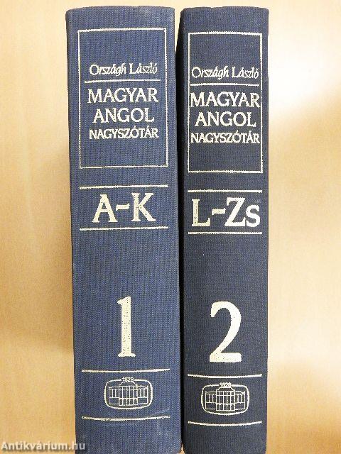 Magyar-angol nagyszótár 1-2.