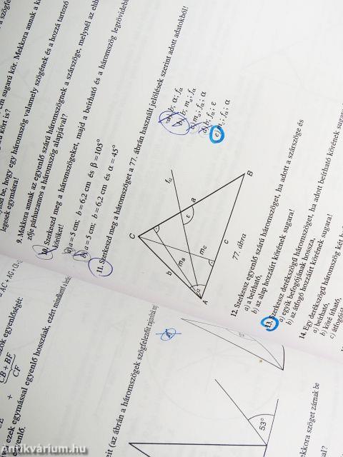 Matematika 13-14 éveseknek
