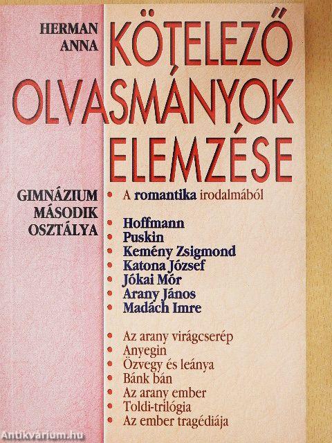 Kötelező olvasmányok elemzése 3.