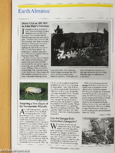 National Geographic July 1992