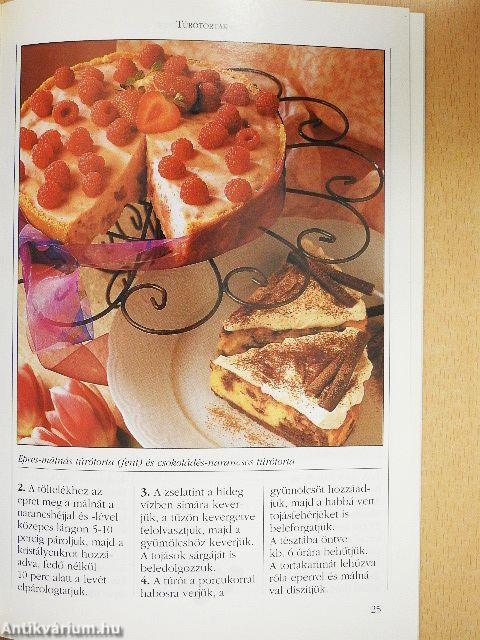 Túrótorták, krémek