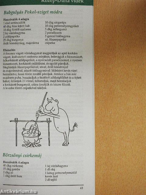 Tájjellegű ételek