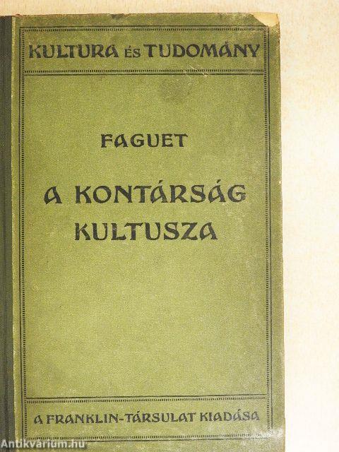 A kontárság kultusza