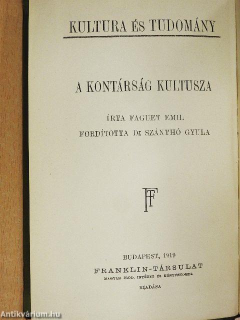 A kontárság kultusza