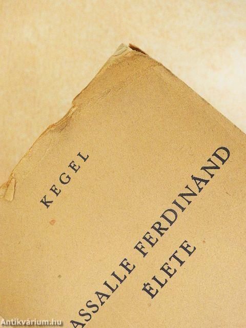 Lassalle Ferdinánd élete