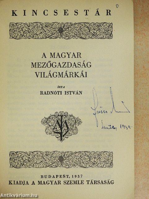 A magyar mezőgazdaság világmárkái