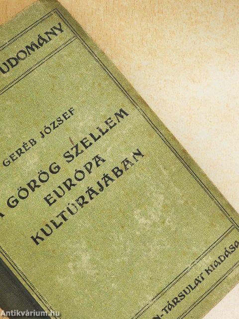 A görög szellem Európa kultúrájában