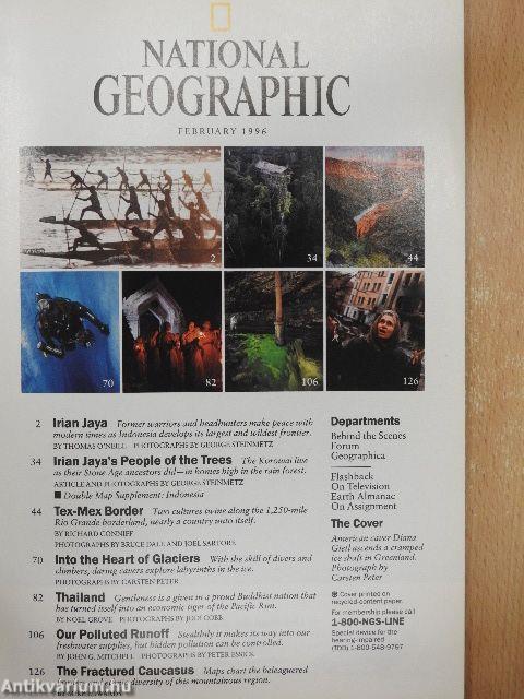 National Geographic February 1996