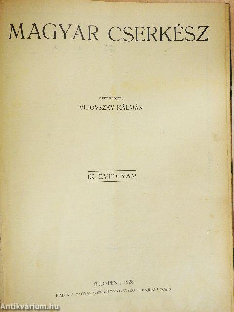 Magyar Cserkész 1928. (nem teljes évfolyam)