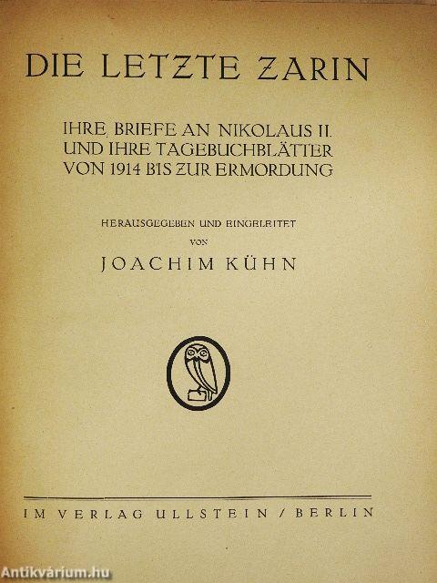 Die Letzte Zarin