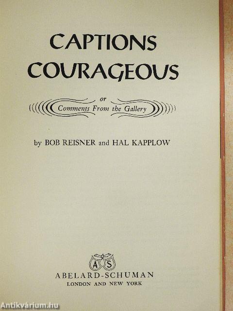 Captions Courageous