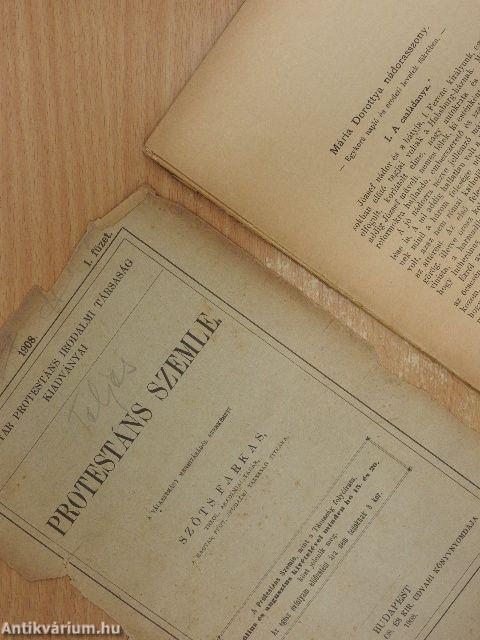Protestáns Szemle 1908. január-december (rossz állapotú)