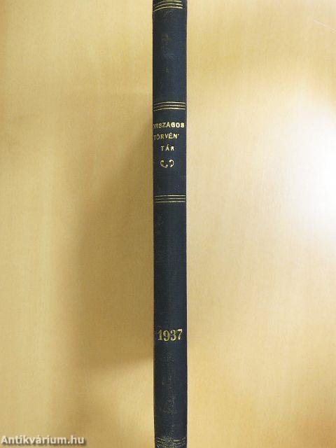 1937. évi Országos Törvénytár 