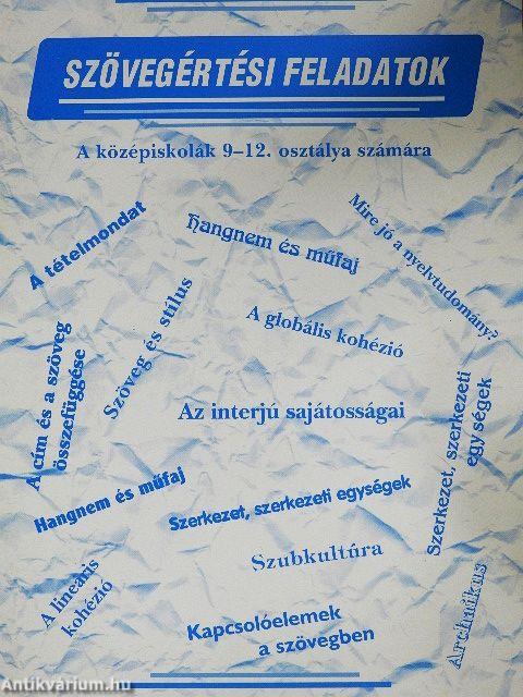 Szövegértési feladatok