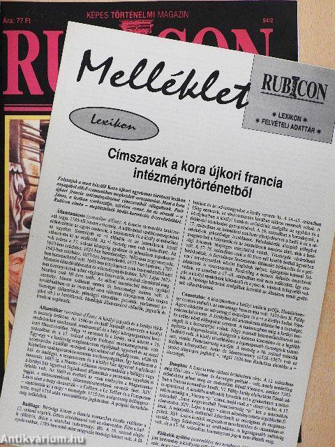 Rubicon 1993-1994. január-december