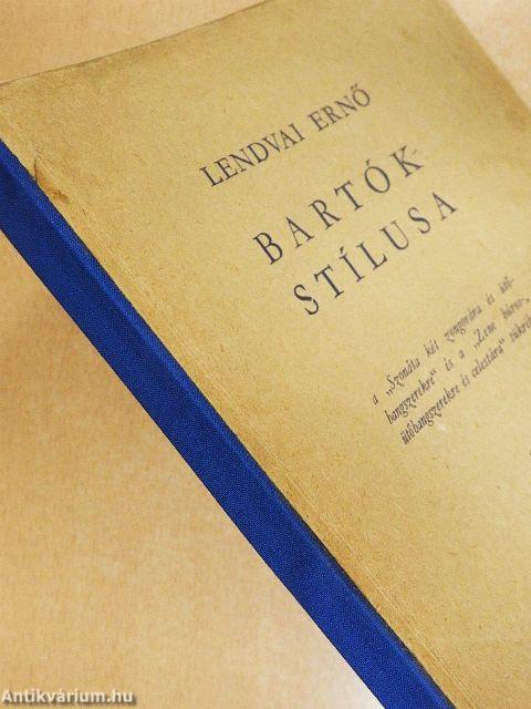 Bartók stílusa
