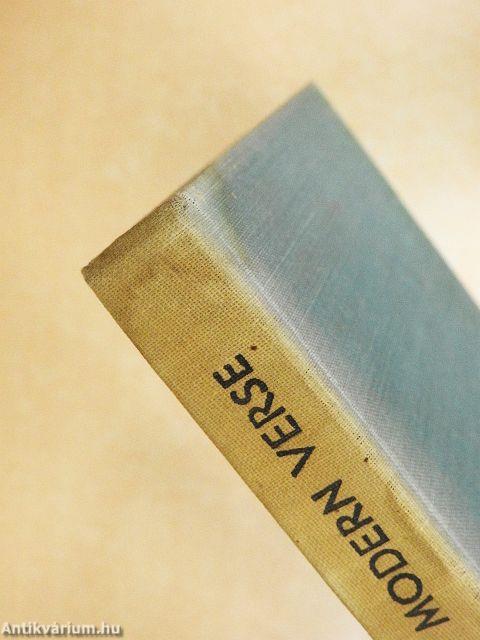 An anthology of modern verse