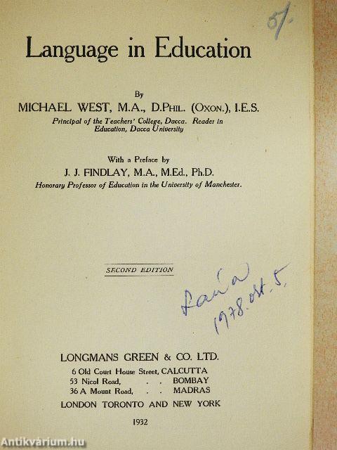 Language in Education