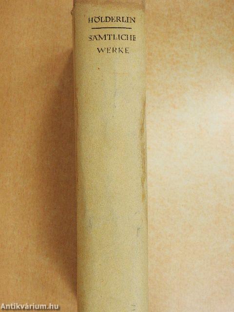 Friedrich Hölderlins Sämtliche Werke