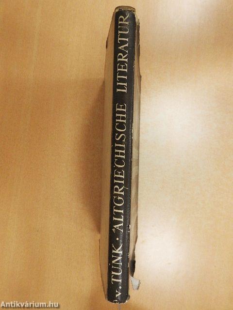 Kurze Geschichte der altgriechischen Literatur