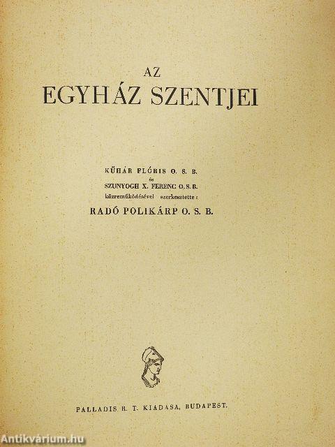 Az egyház szentjei
