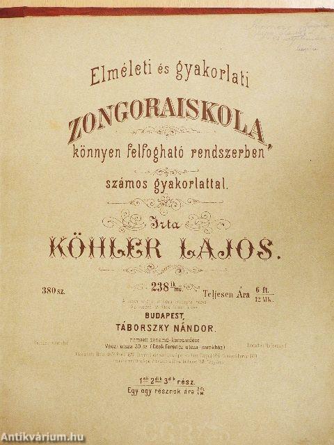 Elméleti és gyakorlati zongoraiskola