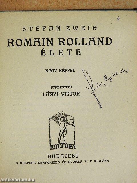 Romain Rolland élete