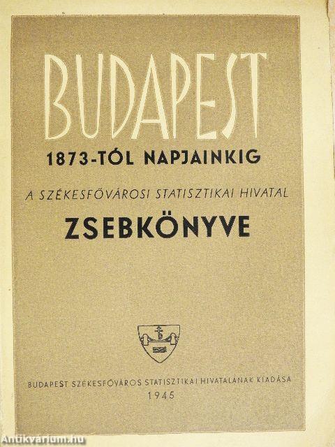 Budapest 1873-tól napjainkig