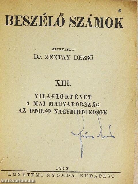 Beszélő számok XIII.