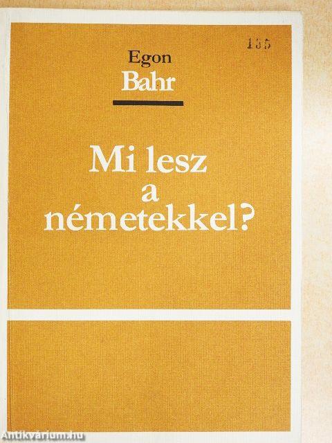 Mi lesz a németekkel?