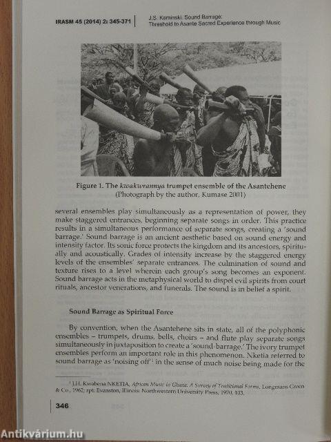 International Review of the Aesthetics and Sociology of Music - December 2014