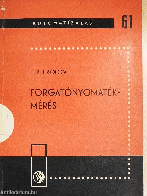 Forgatónyomaték-mérés
