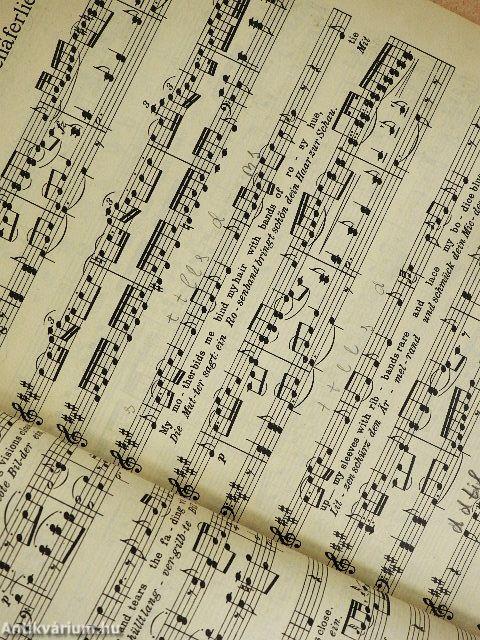 Kanzonetten und Lieder für eine Singstimme mit Klavier