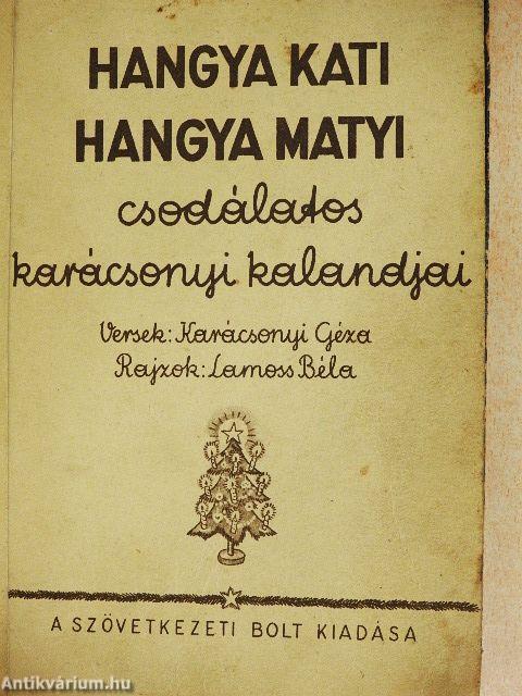 Hangya Kati, Hangya Matyi csodálatos karácsonyi kalandjai