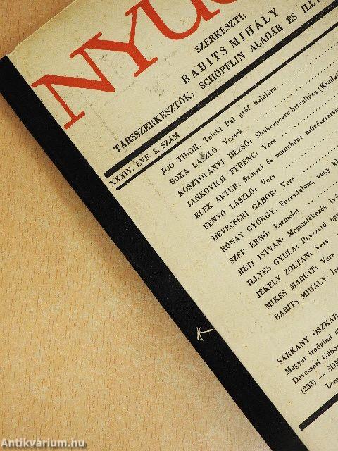 Nyugat 1941. május 1.