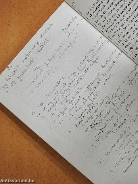 A személyügyi tevékenység gyakorlata